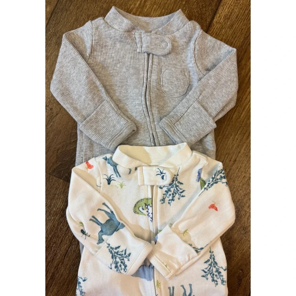 Carters Baby Boy Preemie Lot Sleepers Rompers Outfits Clothes Reborn‎ Alligator
